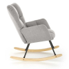 Houpací křeslo Jesse, šedá