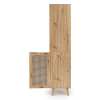 Policová skříň Rustico, dub artisan