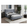 Postel Gianna 160 x 200 cm, šedá