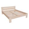 Postel Lucille 160 x 200 cm, přírodní dřevo
