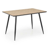 Jídelní stůl Pound, dub / černá