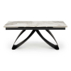 Jídelní stůl Sublime, mramor / černá