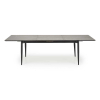 Jídelní stůl Inspire, šedá / černá