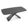 Jídelní stůl Pizarra, tmavě šedá