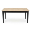 Jídelní stůl Kenneth, dub / černá