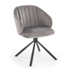 Jídelní židle Adelaide, šedá