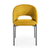 Jídelní židle Alanna, žlutá