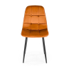 Jídelní židle Lancaster, oranžová