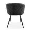 Jídelní židle Meta, černá