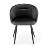 Jídelní židle Meta, černá