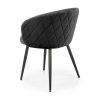 Jídelní židle Meta, černá