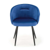 Jídelní židle Meta, modrá