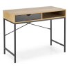 Psací stůl Levi, dub zlatý / černá