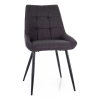 Jídelní židle Burton, tmavě šedá