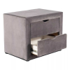 Noční stolek Mullido II, šedá