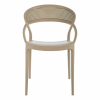Jídelní židle Onbela II, béžová
