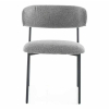 Jídelní židle Sally, šedá