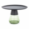 Konferenční stolek Carini B, černá / zelená