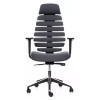 Kancelářská židle Funky XL, šedá / černá