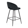 Barová židle Barnes, černá