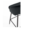 Barová židle Barnes, černá