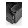 Polohovací křeslo Josh, černá