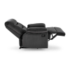 Polohovací křeslo Josh, černá