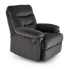 Polohovací křeslo Josh, černá