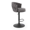 Barová židle Noemi, šedá
