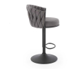 Barová židle Noemi, šedá