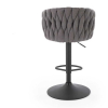 Barová židle Noemi, šedá