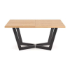 Jídelní stůl Massive II, dub / černá