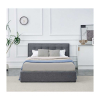 Postel Padva 140 x 200 cm, šedá
