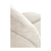 Křeslo Ermias, krémová