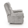 Polohovací křeslo Baxley, šedá