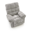 Polohovací křeslo Baxley, šedá