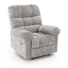 Polohovací křeslo Baxley, šedá