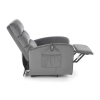 Polohovací křeslo Coney, šedá