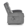Polohovací křeslo Coney, šedá