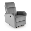 Polohovací křeslo Flint, šedá