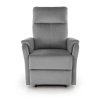 Polohovací křeslo Flint, šedá