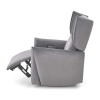 Polohovací křeslo Malone, šedá