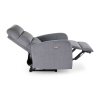 Masážní křeslo Safford, šedá