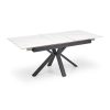 Jídelní stůl Newark, mramor / černá