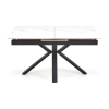 Jídelní stůl Newark, mramor / černá