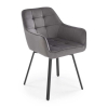 Jídelní židle Greta, šedá