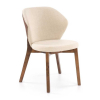 Jídelní židle Cheyenne, béžová / ořech
