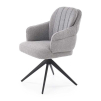 Jídelní židle Rowley, šedá