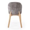 Jídelní židle Yareli, šedá / dub