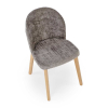 Jídelní židle Yareli, šedá / dub